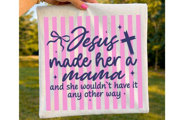 Christian Mom Png, Motherhood Png, Jesus for T-Shirt Designs