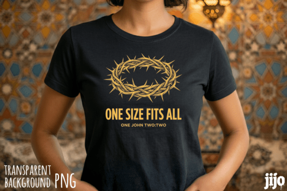 Faith Crown Thorns Jesus PNG for T-Shirt Designs