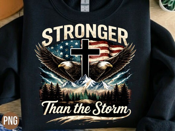 Stronger Than the Eagle Christian PNG